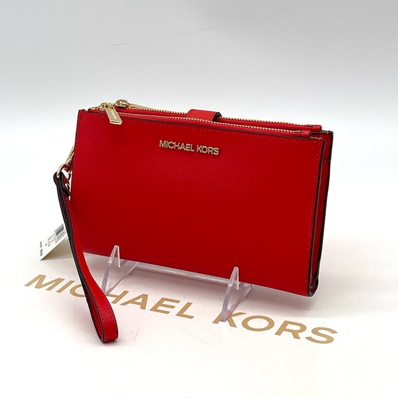 Michael Kors Large Double Zip Wallet Wristlet - Picture 2 of 7